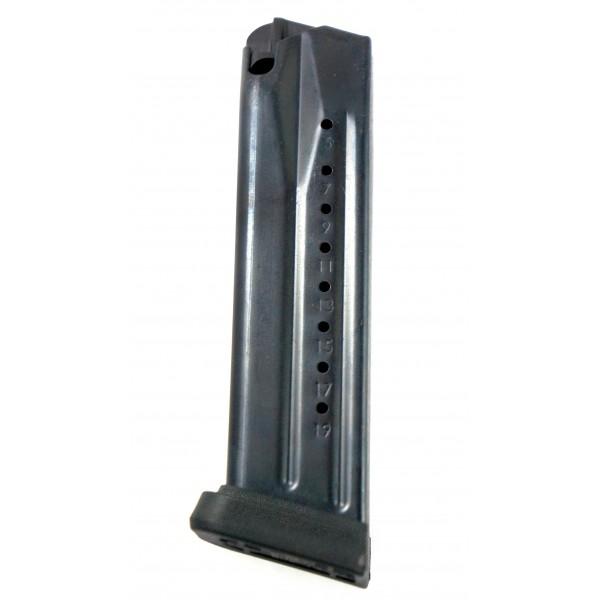 ProMag SPRA6 19-Round 9mm Springfield XD(M) Magazine - Blued Steel, Heat-Treated, TECHNAPOLYMER Components, Anti-Fatigue Spring, USA Made - View 2