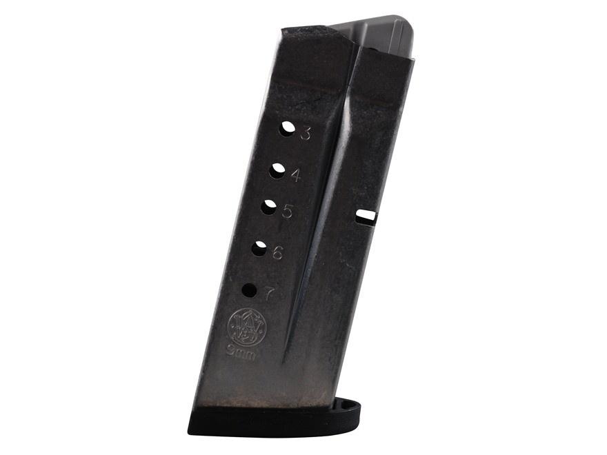 ProMag SMI26 Smith & Wesson Shield 9mm, 7-Round, Heat-Treated Blued-Steel, Technapolymer Components, Anti-Fatigue Spring - View 2