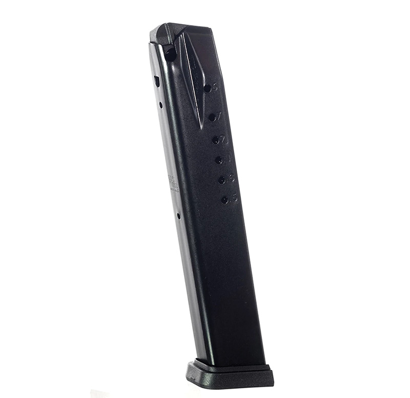 ProMag SPR-A14 25rd .40 S&W Blued Steel Magazine for Springfield XDM - View 2