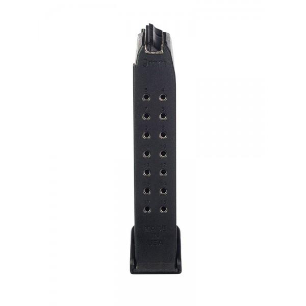ProMag GLKA9B 18-Round 9mm Black Magazine - Dupont Zytel Polymer, Glock 17/26/19 Compatible, USA Made - View 2