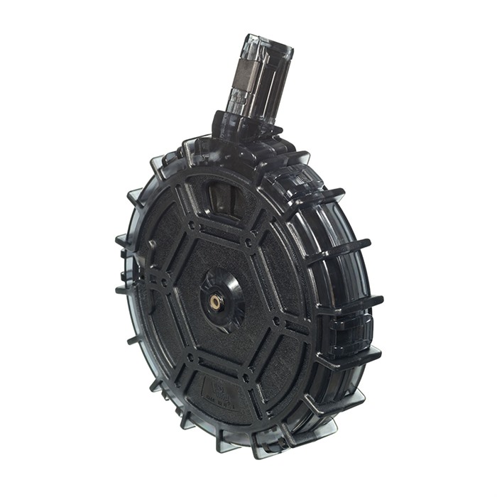 ProMag REMA4 Drum Magazine Remington 597 .22 LR 70 Round Smoke Polycarbonat - View 2