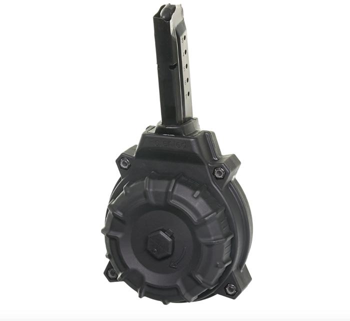 ProMag For Smith & Wesson Shield 9mm 50rd Polymer Black Drum Mag (DRM-A15) - View 2