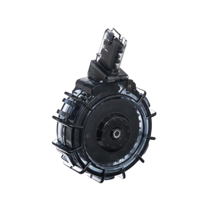 ProMag REMA2 Drum Magazine .22 LR 30 Round Smoke Polycarbonate - View 2