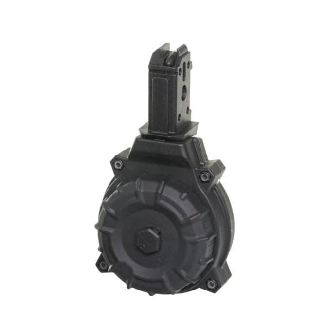 ProMag DRM-A22 CZ Scorpion EVO 9mm 50-Round Drum Magazine - Durable Black Polymer Construction, USA Made - View 2