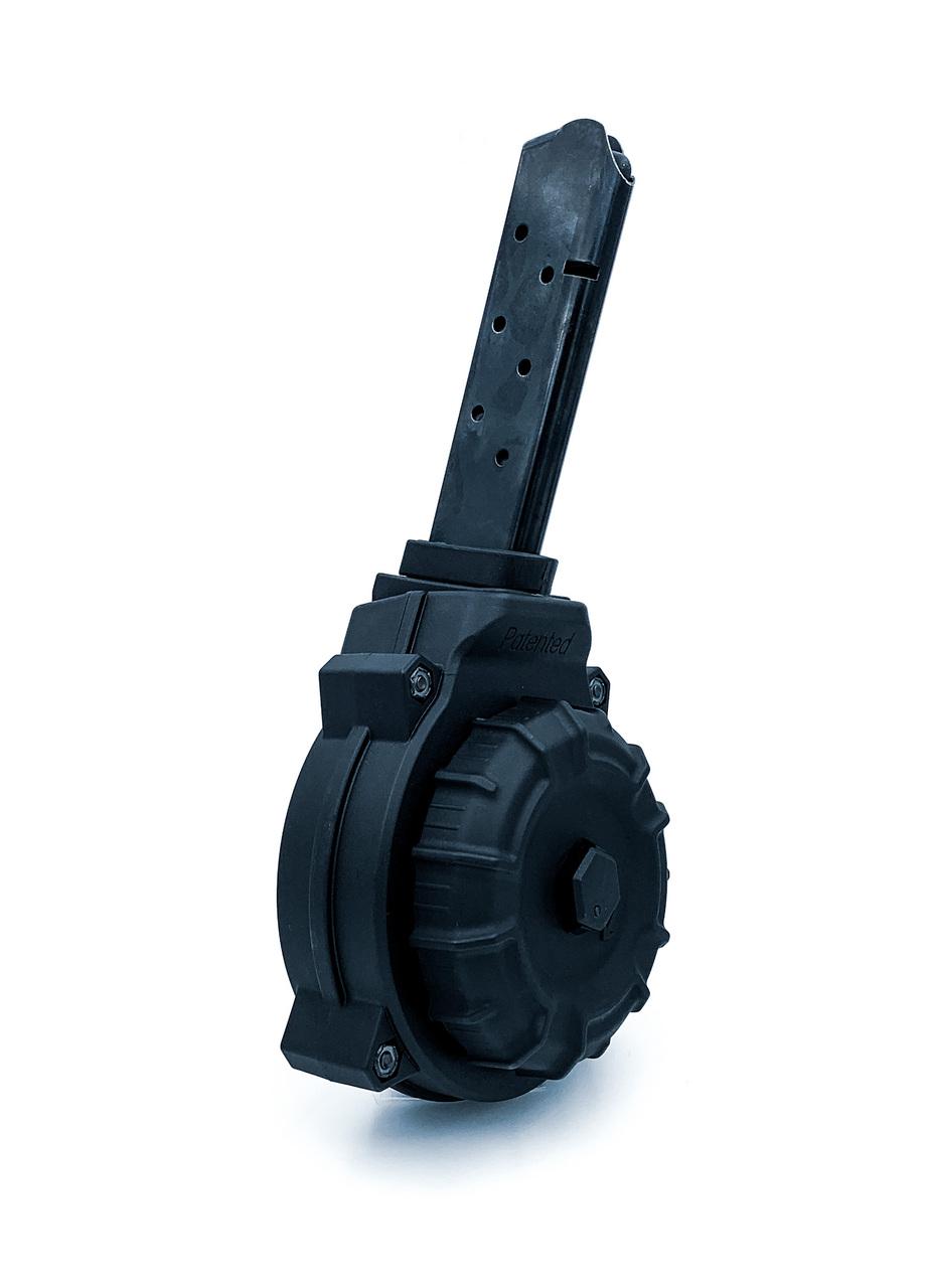 ProMag DRM-A25 1911 .45 ACP 40-Round Drum Magazine Black Polymer - View 2