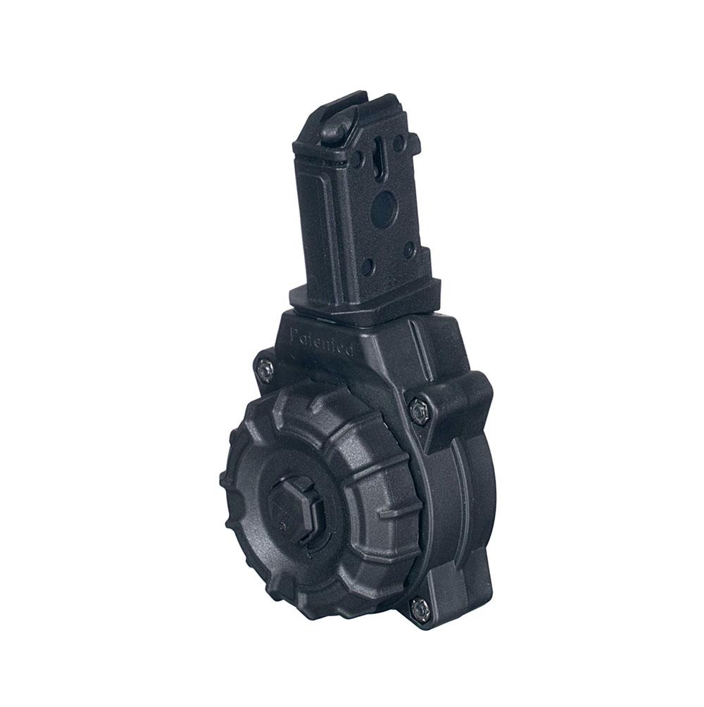 ProMag DRM-A29 9mm Luger 30-Round Drum Magazine Black Polymer - View 2