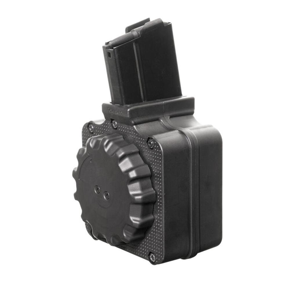 ProMag DRM-A41 50rd .308 Win Black Polymer Drum Magazine for FN SCAR 17 - View 2