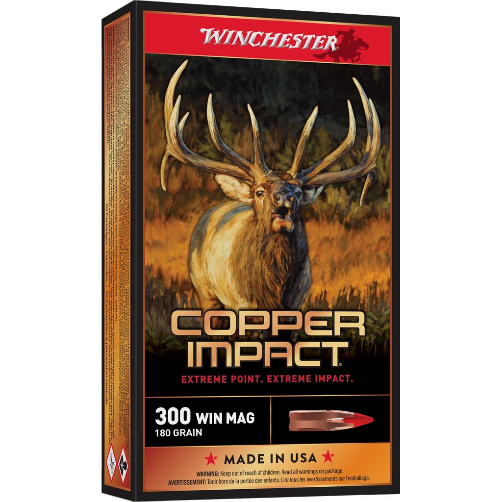 Winchester X300SCLF2 .300 WSM 180 Grain Lead Free 20 Rounds Box - View 2