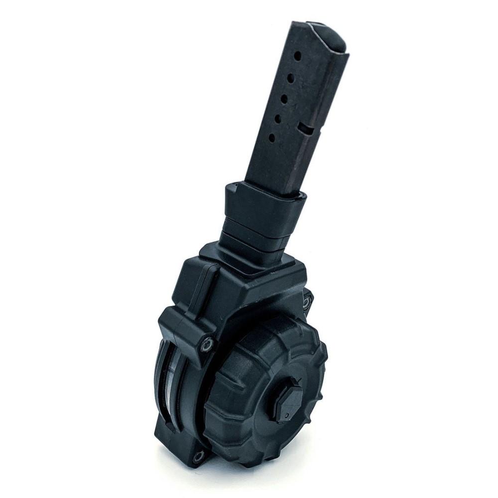 ProMag DRM-A46 50rd 9mm Black Polymer Drum for Taurus PT111 G2/G3 - View 2