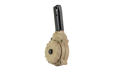 ProMag DRM-A55-FDE 9MM 50-Round Drum Magazine, Polymer, FDE - View 2