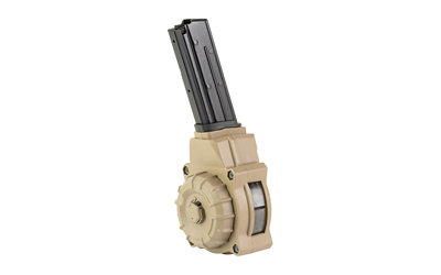 ProMag DRM-A76-FDE 5.7x28mm 55-Round Drum Magazine, Flat Dark Earth - View 2