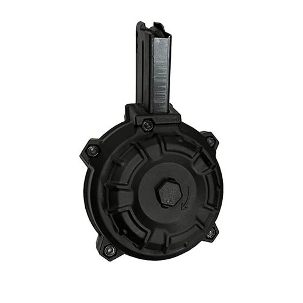 ProMag DRMA111 50rd Drum 7.62x39mm AR-15 Black Zytel Polymer - View 2