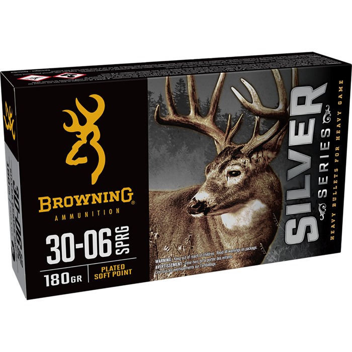 Browning Silver .30-06 Springfield Ammo 20 Rounds 180 Grain PSP - View 2