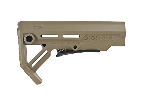 Strike Industries STRIKEESMOD1FDEBK MOD1 AR-15 Buttstock Flat Dark Earth - View 2