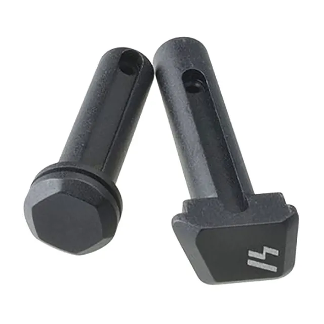 Strike AR Takedown/Pivot Pins 7075 Billet Aluminum Black Md: SIARULEPTPBK - View 2