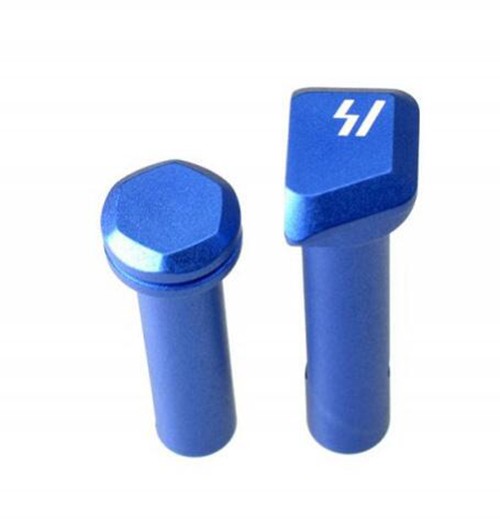 Strike ARULEPTPBL Ultra Light AR-15 Takedown/Pivot Pins Blue Aluminum - View 2