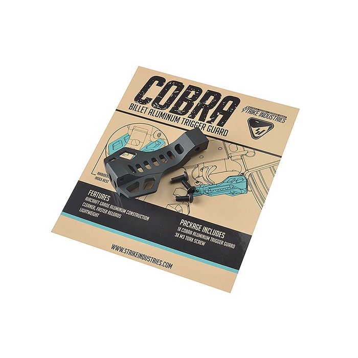 Strike Industries SI-BTG-COBRA Cobra Trigger Guard Black Aluminum AR-Platform - View 2