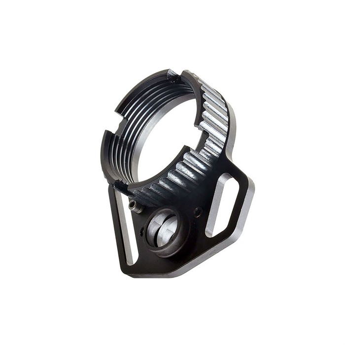Strike Industries ARMFEP&ACN Steel End Plate in Matte Black - View 3