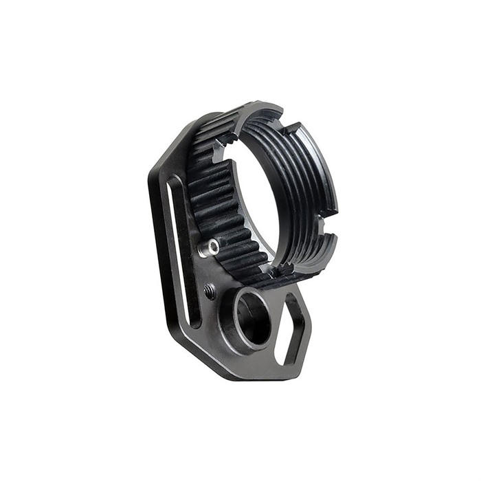 Strike Industries ARMFEP&ACN Steel End Plate in Matte Black - View 4