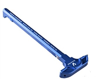 Strike Industries SI-SLCH-BLU AR-15 Latchless Charging Handle Blue Aluminum - View 2