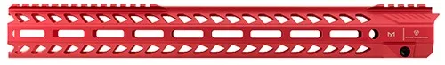 Strike Industries SI-STRIKERAIL-17-RED 17in Red M-LOK Handguard - View 2