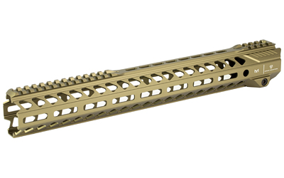 Strike Industries SI-StrikeRail-155-FDE 15.5" Mlok Handguard Rail FDE - View 2