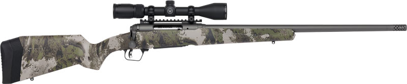 SAVAGE 110 WOODLAND HUNTER XP 450BM 22" TUNGSTEN/CAMO - View 2