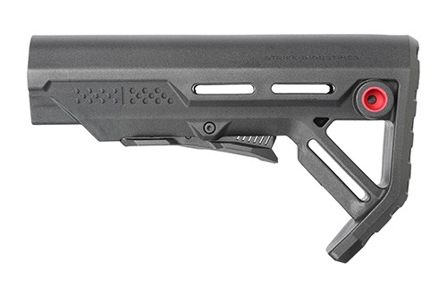 Strike Industries STRIKEESMOD1BKBLU MOD1 Black/Blue AR-15 Buttstock - View 2