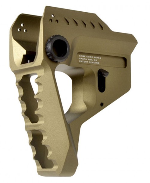 Strike Industries VIPERPITFDE Pit Viper Stock FDE Aluminum AR Platforms - View 2