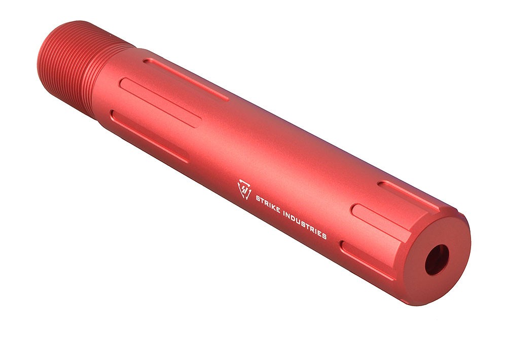 Strike Industries ARCARPRESLICKRED Receiver Extension Tube Red Anodized ... - View 2