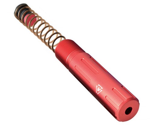 Strike Industries ARSPRESLICKRED Pistol Buffer Tube 7075-T6 Aluminum Red - View 2