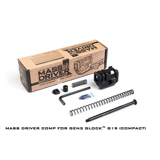 Strike Industries SI-G3-MDCOMP-S Mass Driver Comp for Glock 17 Gen 3 - View 2