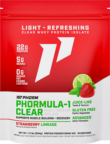 1ST PHORM PHORMULA 1 CLEAR PROTEIN POWDER STRAW - View 2