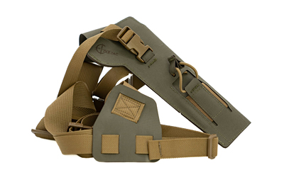 Cole-TAC VW104 Varmint Wrangler Chest Holster, Ranger Green, Matte Finish - View 2