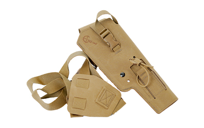 Cole-tac VW112 Varmint Wrangler Pistol Holder Coyote Brown Right Hand - View 2