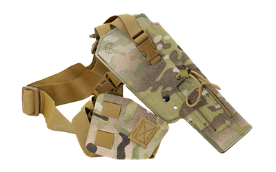 Cole-tac VW113 Varmint Wrangler Pistol Holder Multi-Cam Right Hand - View 2