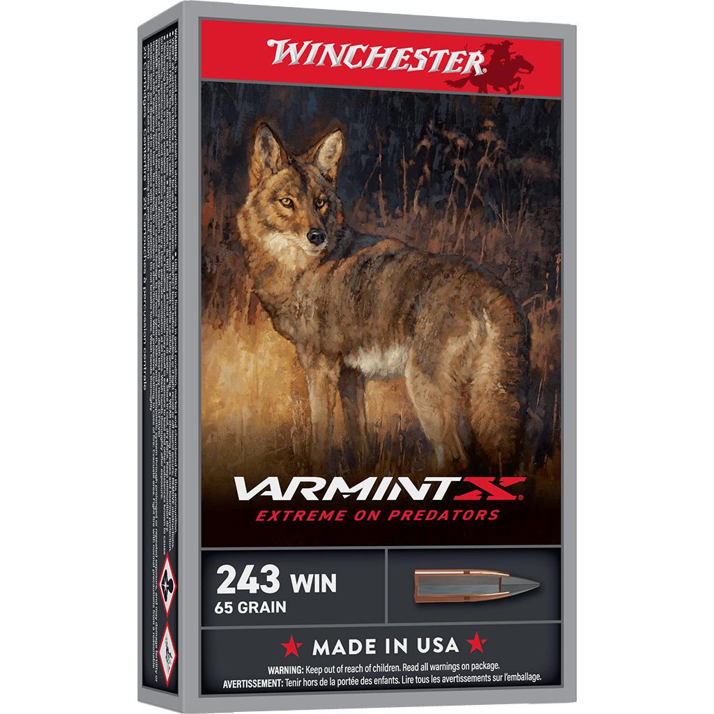 Winchester X243PXP Varmint X .243 Win 65gr Extreme Point Ammo 20 Rounds - View 2