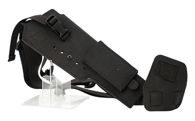 Cole-tac VWX101 Varmint Wrangler XL Pistol Holder Chest Black Right Hand - View 2