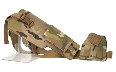 Cole-tac VWX107 Varmint Wrangler XL Pistol Holder Chest Multi-Cam Right Hand - View 2