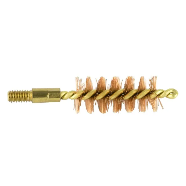 Pro-Shot Benchrest Brass Core/Bronze Bristle Pistol Bore Brush (8/32 Thread) .38 cal - View 2