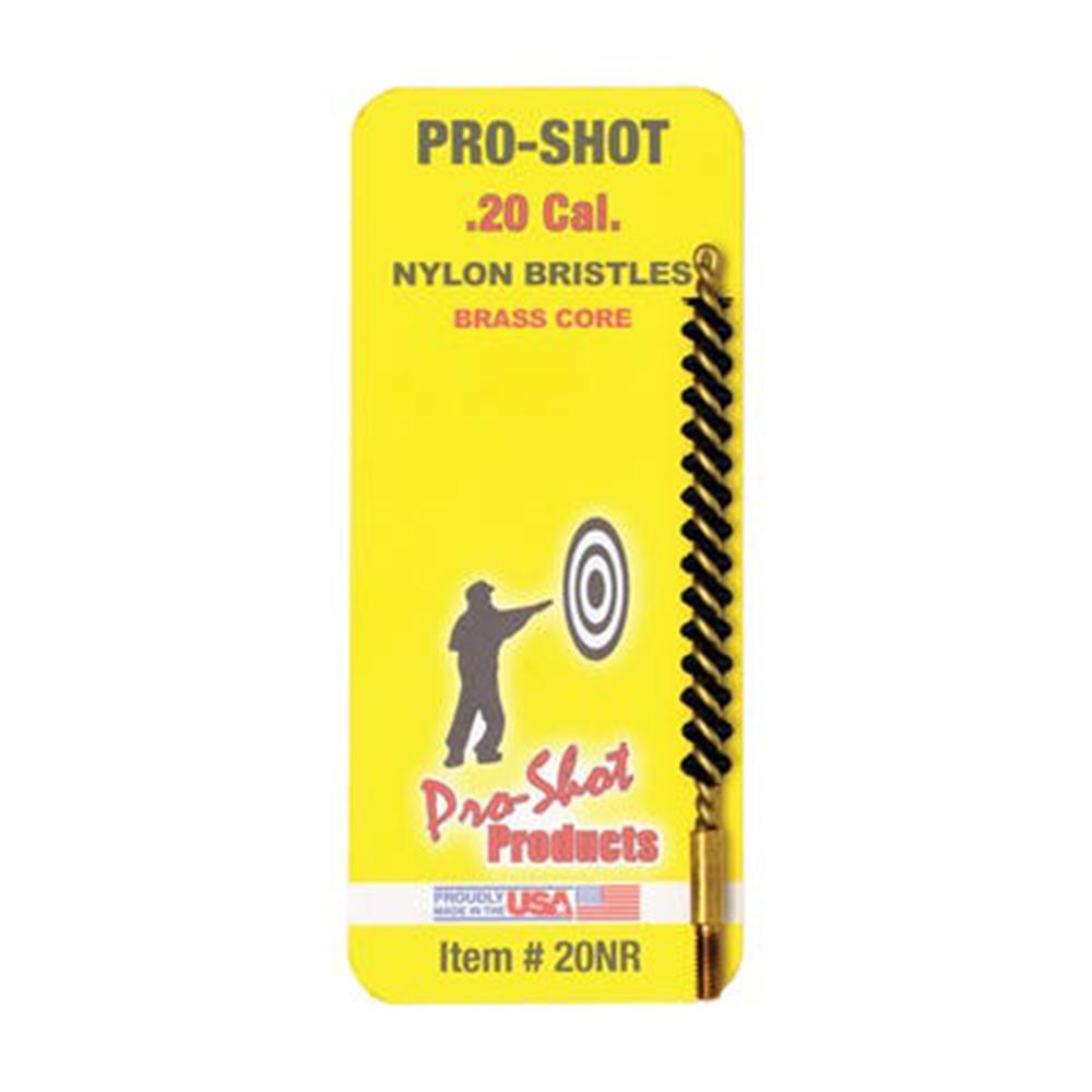 Pro-Shot 20NR Bore Brush .20 Cal Rifle #5-40" Thread Nylon Bristles Bra... - View 2