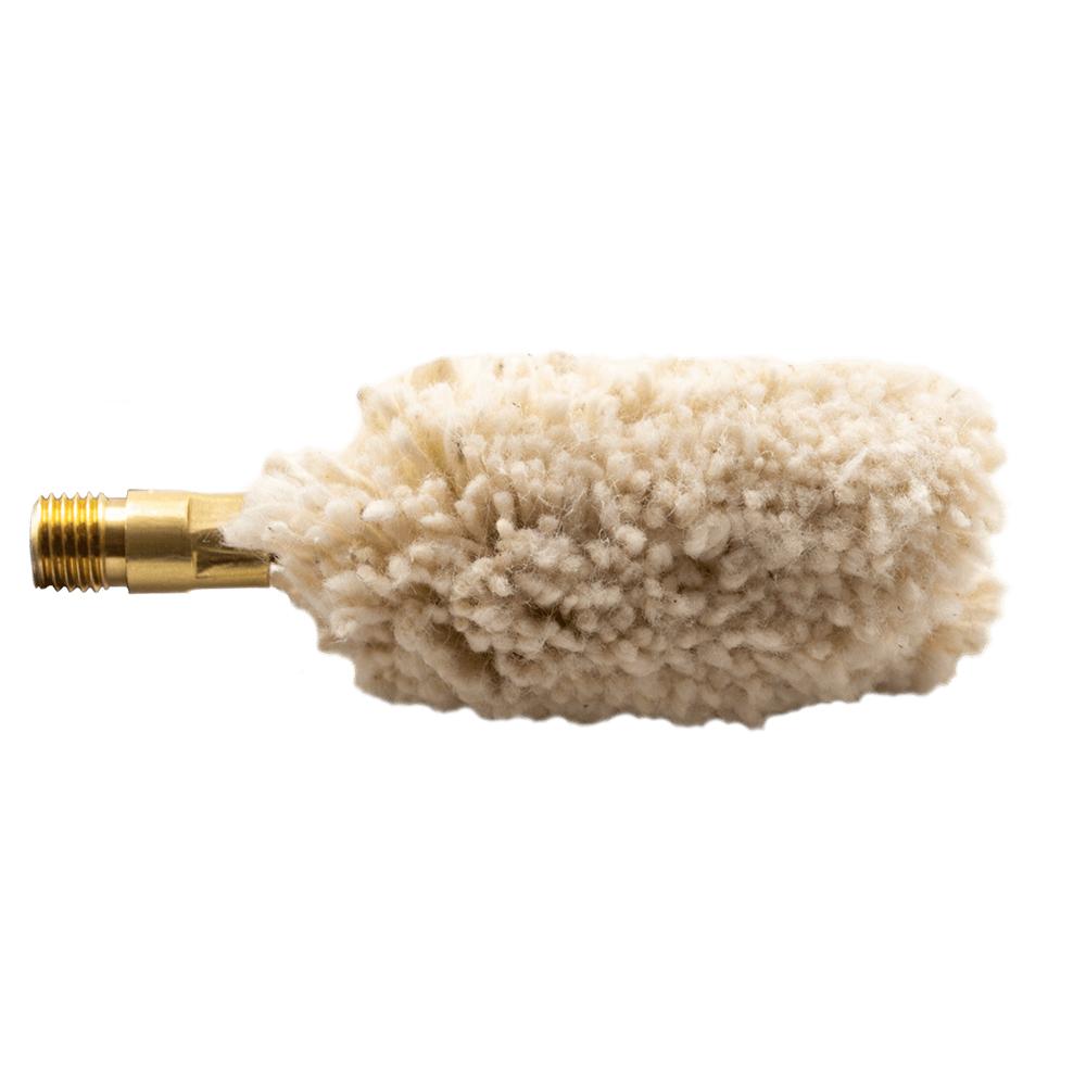 Pro-Shot Shotgun Bore Mop 100% Cotton Brass Core 10-16 Ga 5/16-27 Thread - View 2