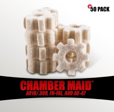 Pro-Shot Chamber Maid .308/7.62mm Star Swabs, 50 Pack - KLEEN-BORE 308CMS-50 Accessories - View 2