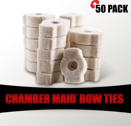 Pro-Shot BTCMS-50 Chamber Maid Bow Tie Cleaning Swabs, 50 Pack - View 2