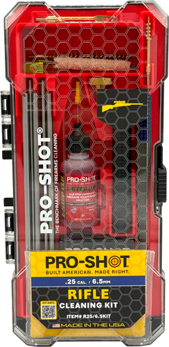 PRO-SHOT PRODUCTS 25 Cal/6.5mm Classic Rifle Box Cleaning Kit (R25/6.5KIT) - View 2