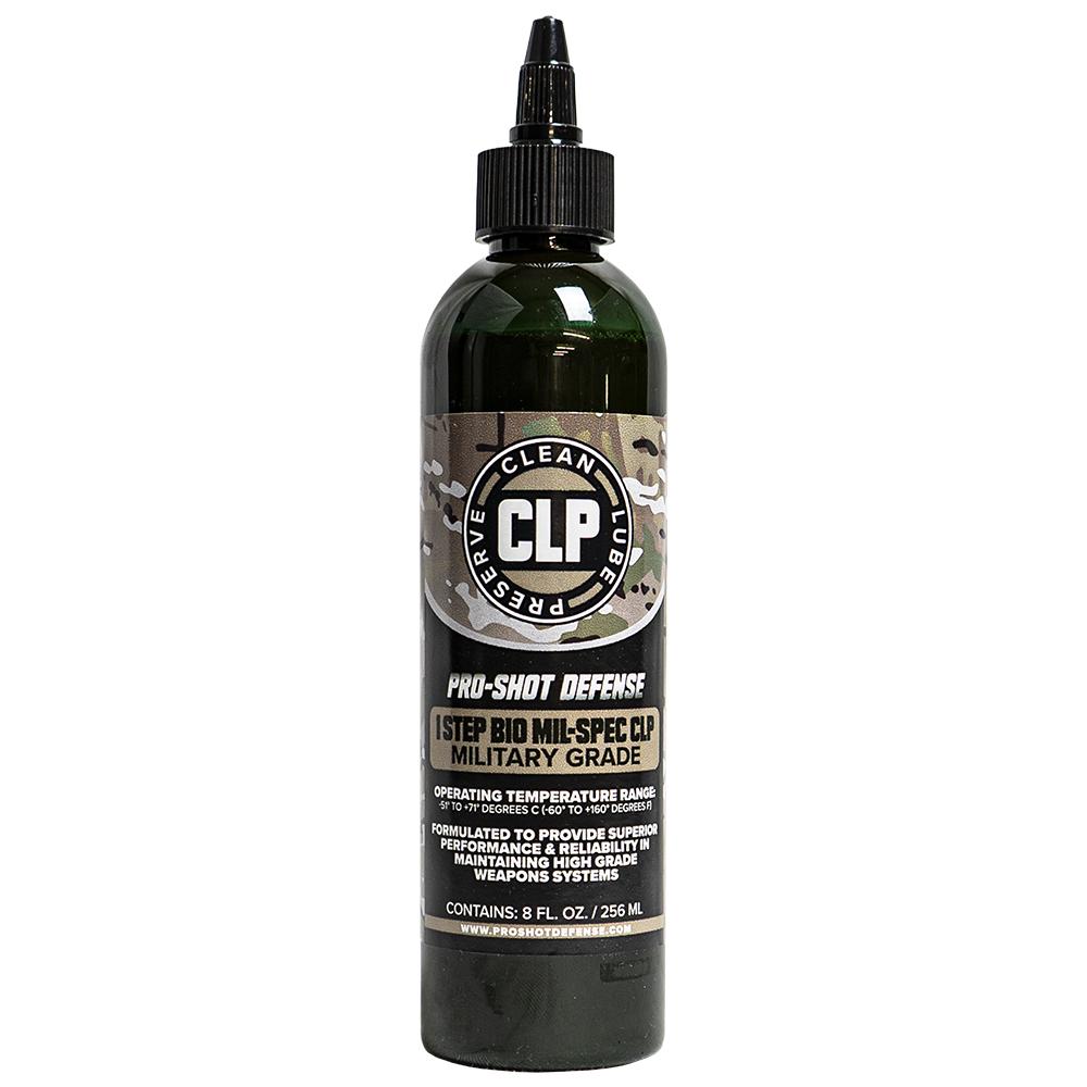 Pro-Shot 1 Step BIO Mil-Spec CLP 8oz - Synthetic Oil for Firearms, Odorless - View 2