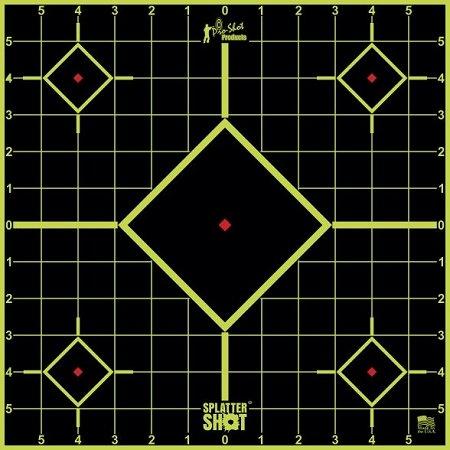 Pro-Shot Splatter Shot 12 Green Sight In Target - Peel-and-Stick 5/ct - View 2