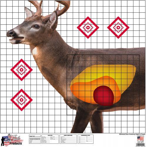 Pro-Shot Whitetail Deer Sight In Target 25 X 25 5/ct - View 2