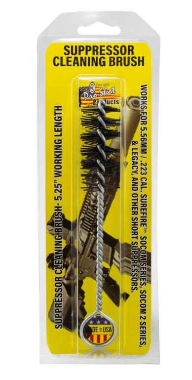 Pro-Shot SPRBRUSH Suppressor Cleaning Brush .223/ 5.56mm Compatible w/Surefire SOCOM Series/SOCOM Series 2/Legacy/Warden - View 2