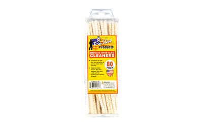 Pro-Shot Brush Bristled Cleaners 6" Cotton/Bronze Bristles 80 Pk - View 2